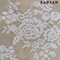 1 Yard Stretch Ivory color Lace Polyester & Spandex Fabric for Apparel and Crafts 58/59 Inch Width